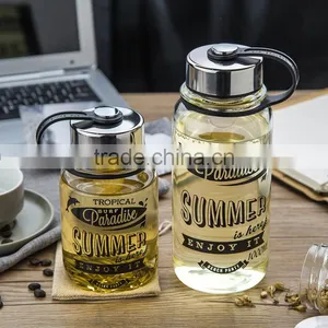 UCHOME Single Wall Big Glass Water Bottle thumbnail-1