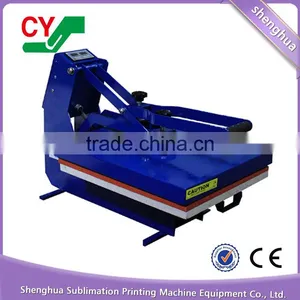 CE SGS Semi-automatic High Printing Pressure Heat Press Machine T-shirt thumbnail-1