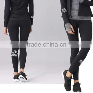 Nylon Blend Spandex Yoga Leggings With Custom Logo thumbnail-1