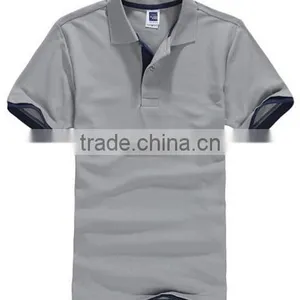New 2016 Men Cotton Short Sleeve Sports Jerseys Polo Shirt thumbnail-4