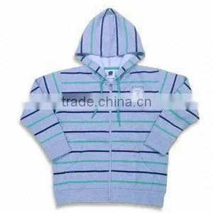 Infant Long-sleeved T-shirt With Hood, Available in Blue thumbnail-1