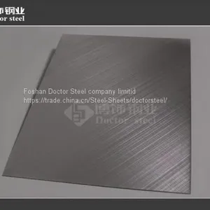 2B Face Wire Drawing by Manual,cross Hairline Stainless Steel Plate SUS 304 thumbnail-2