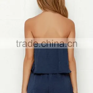 Strapless Flattering Adult Women Rompers and Jumpsuits With Tier thumbnail-5