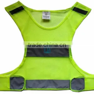 High Quality Roadway Protective Fluorescent Safety Vest thumbnail-2