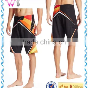 Mens Lace-up Wasit Shorts Custom Board Shorts thumbnail-1