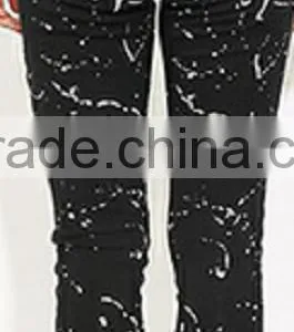 OEM Factory Hot Sale Slim Fit Young Sexy Girl Black High Waist Pants for Wholesale thumbnail-1