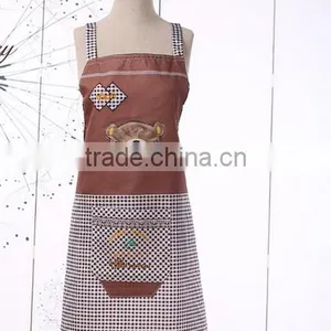 Advertising Promotional Gifts Small White Rabbit Kitchen Apron Custom Anti - Foupler Peach Skin ad Custom Gift Aprons thumbnail-4
