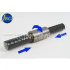 Threaded Left and Right Rebar Couplers for Rib Peeling Roll Stamping Connection System thumbnail-1