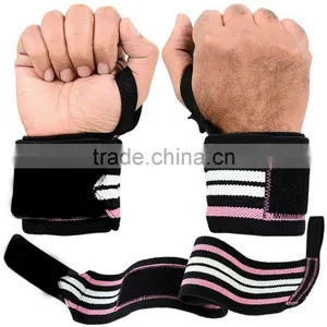 Crossfit Wrist Wraps / Custom Weight Lifting Wrist Wraps (1pair) 12''18'' in Black, GREY,White thumbnail-4