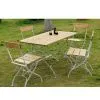 Steel Dining Set Patio Iron Furniture (BZ-DS013) thumbnail-1