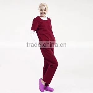 100% Cotton Medical Hospital Housekeeping Uniform thumbnail-4