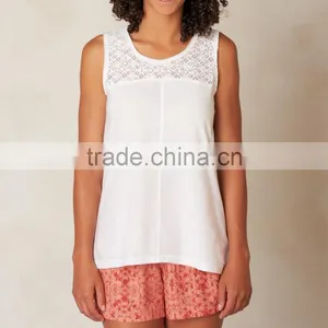 Dry Fit Polyester Fashion Wholesale Sports White Woman Yoga Shirts thumbnail-1