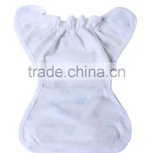 Fruit Pattern Printed 100% Cotton Reusable Sleepy Baby Cloth Diaper thumbnail-6