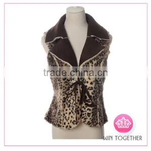 Wholesale Faux Fur Vest Women Fashion Coats 2014 thumbnail-1