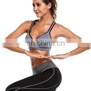 WorkOut CrossBack Padded Running Yoga Activewear Bra thumbnail-4