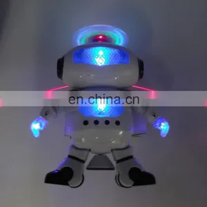 Battery Operated Dancing and Singing Remote Control Robot Toy With LED Light thumbnail-5