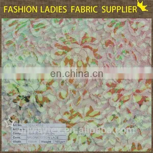 Irish Lace Wedding Dresses Made in China Lace Cap for Wig Making Ladies Lace Tops Latest Design thumbnail-1