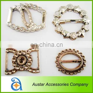 Wholesale Diamond Plastic Buckle for Lady Shoe thumbnail-1
