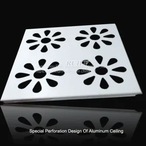 Perforated Pattern Aluminum Clip in Ceiling thumbnail-1