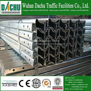 Galvanized Steel W-beam Crash Barrier Post thumbnail-3