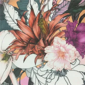 China Factory High Quality Custom Digital Rayon Fabric Custom Printed thumbnail-2
