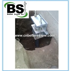 Steel Push Pier System With Pipe for Foundation Repair thumbnail-3