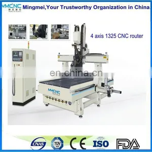 China Supplier 4 Axis Cnc Router Engraver Milling Machine for Foam Mold Making thumbnail-4