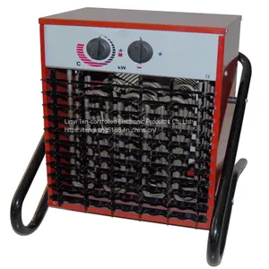 Industrial Air Forced Fan Heater 380V 15KW Yellow thumbnail-4
