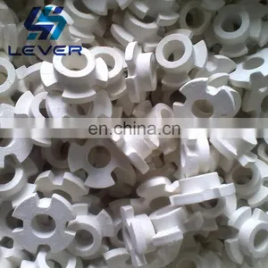 Ceramic Tube Parts for Glass Tempering Furnace Pottery and Porcelain Tubes thumbnail-3