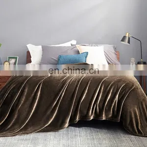 Eco Friendly Premium Super Cozy Fade Resistance 100% Polyester Design Organic Flannel Fleece Blanket thumbnail-6