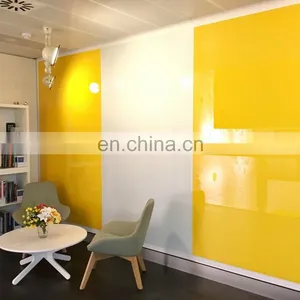 Frameless Glass Whiteboard in Various Sizes and Colours With Whiteboard Magnetic Eraser thumbnail-2