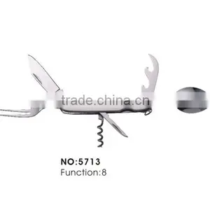 Multi-Purpose 2CR13 Staniless Steel Blade Camping Fork Spoon Knife thumbnail-1