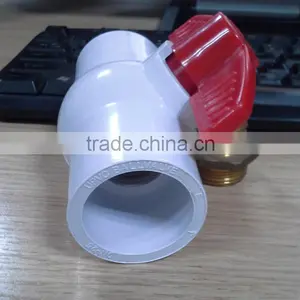 Compact White Upvc Ball Valve SOCKET/THREAD Style thumbnail-1