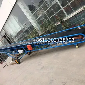 Cement Coal Bags Movable Belt Conveyor for Truck Loading thumbnail-3