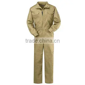 100% Cotton Proban Flame Resistant Coverall thumbnail-1