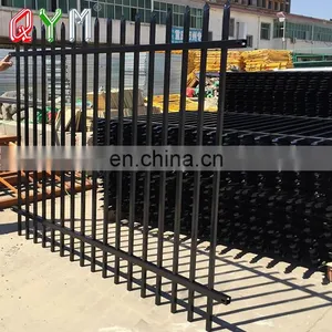 Metal Steel Iron Spear Picket Weld Fence thumbnail-3