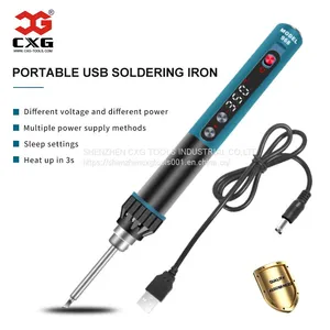 CXG 968 230W Multi-purpose Portable USB Soldering Iron Multiple Power Sleep Settings Multi-features Fast Heating thumbnail-1