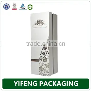 New Technology Luxury Custom Print Folding Wine Gift Box Cardboard Wine Bottle Packaging Box thumbnail-5