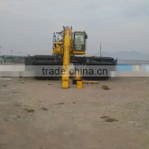Brand New Amphibious Excavator With Side Pontoons GET210 Applicable in Max 5m Water Dredging Excavator thumbnail-5