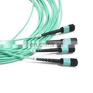 OM3 OM4 12 24 48 Cores Fiber Optic MPO Cable thumbnail-2