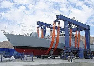Double Beam Container Gantry Crane Ocean Port Lifting Container Rail Mounted Gantry Crane thumbnail-3