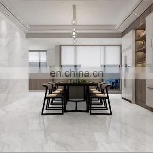 800x800 Marble Look Infinite Continuous Pattern Tile Design Porcelain Marble Flooring Tiles thumbnail-3