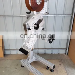 Automatic Flat Labeling Machine Sticker Labeling Machine for Plastic Bags Boxes Cards thumbnail-5