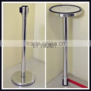 Stainless Barriers Stand With Retractable Belt thumbnail-2