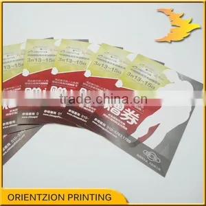 Anti Tamper Ticket, Variable Data, QR Code Ticket, Sports Games Ticket, Anti-fake Tickets. thumbnail-1