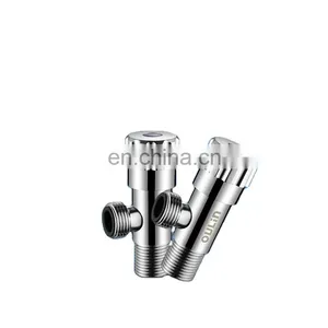 High Quality Traditional Design Kitchen Bathroom Brass Angle Valve thumbnail-1