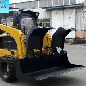 Bucket Grapple for Skid Steer Bobcat Attachments Log Grab thumbnail-1