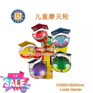 Factory Kids Mini Ferris Wheel Single and Double-sided Cockpit Mini Playground Park thumbnail-2