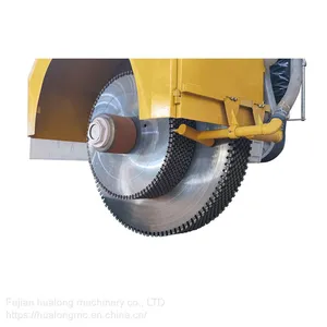 Hualong Machinery HLQY Series Bridge Multi-Blade Stone Block Cutting Machine for Granite Marble Sandstone Cutter Machinery thumbnail-4