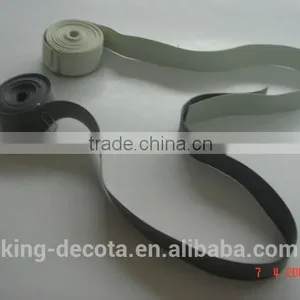 Black and White Elastic Textured Rubber Tape thumbnail-2